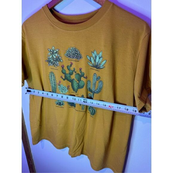 Fifth Sun Cactus Plant T-shirt Size XL Burnt Orange - Picture 5 of 6